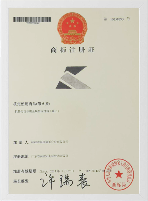 商標(biāo)注冊(cè)證
